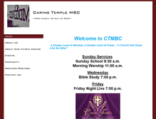 Tablet Screenshot of ctmbc.org